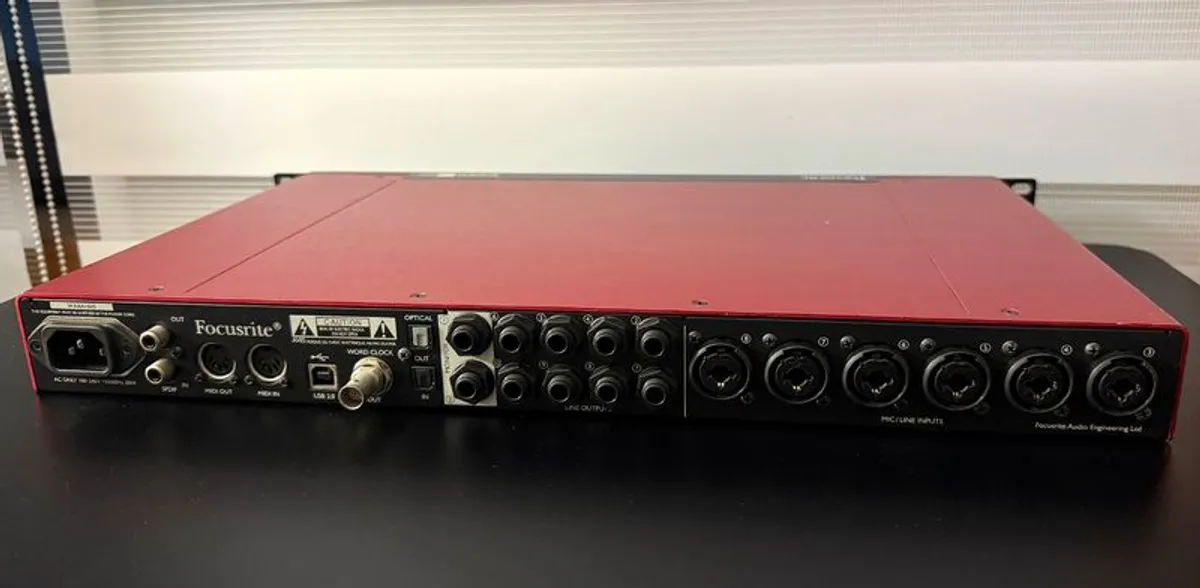Focusrite Scarlett 18i20 1st Gen. Great Condition 1st Owner - Image 4