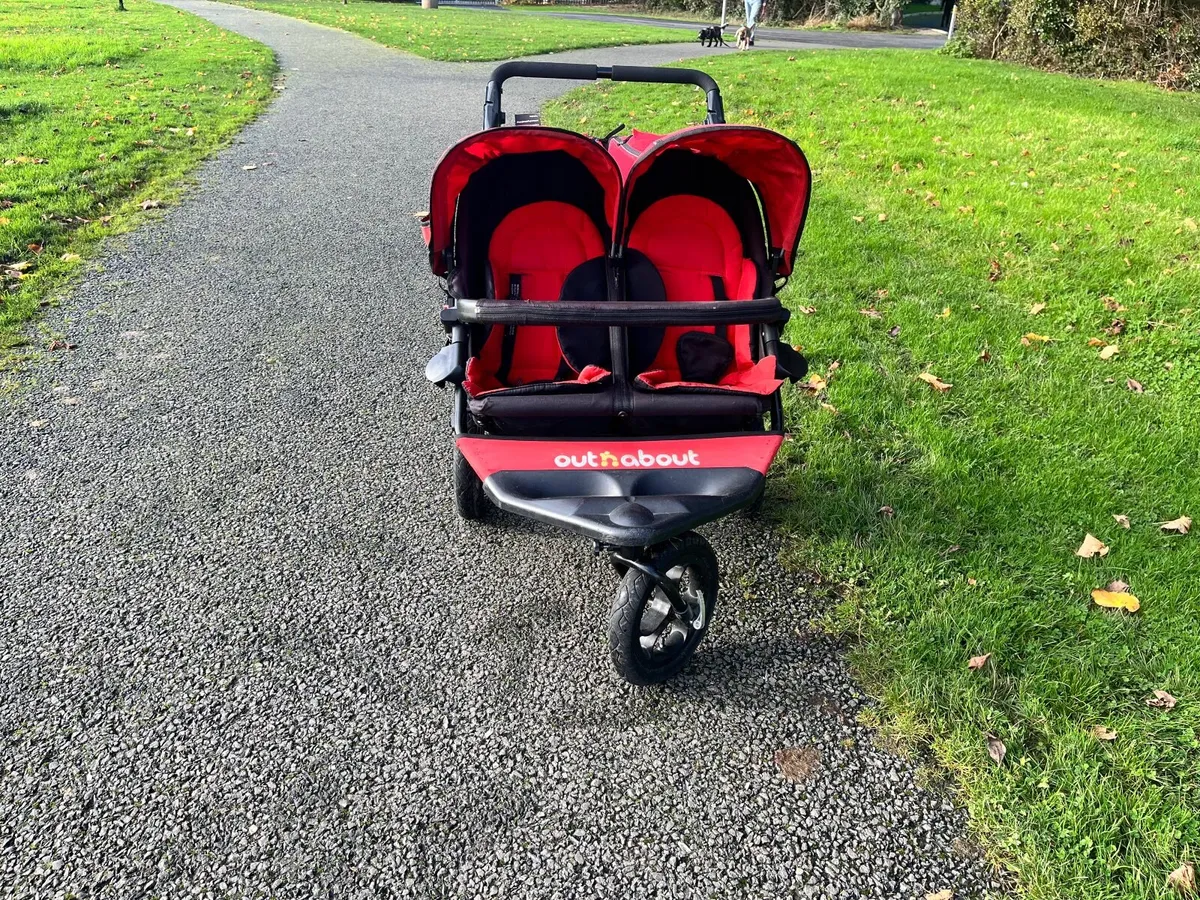 Out  n  About double buggy - Image 3