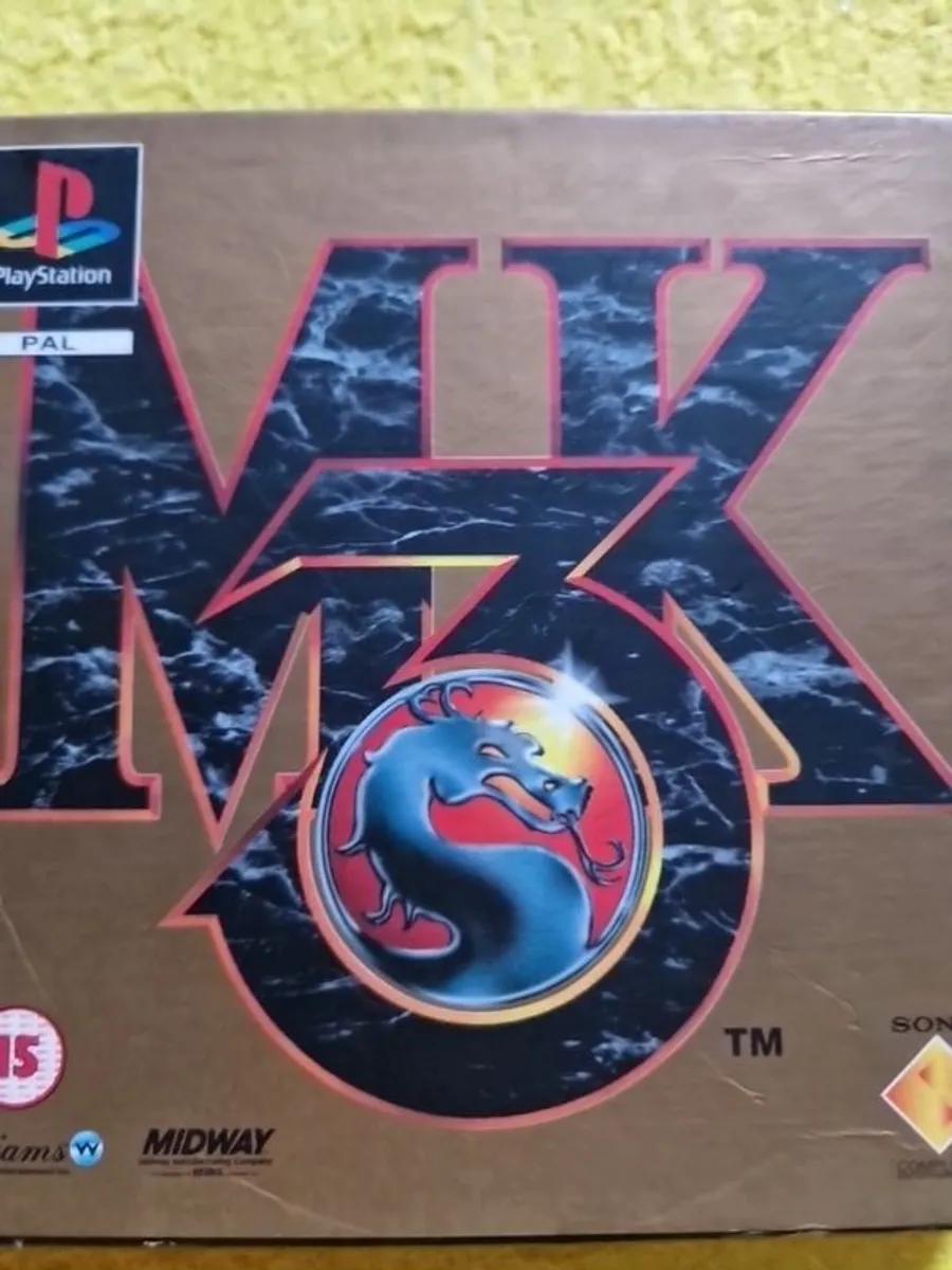 Mortal Kombat 3 PlayStation1 Ps1 PlayStation2 Ps2 games Original - Image 1