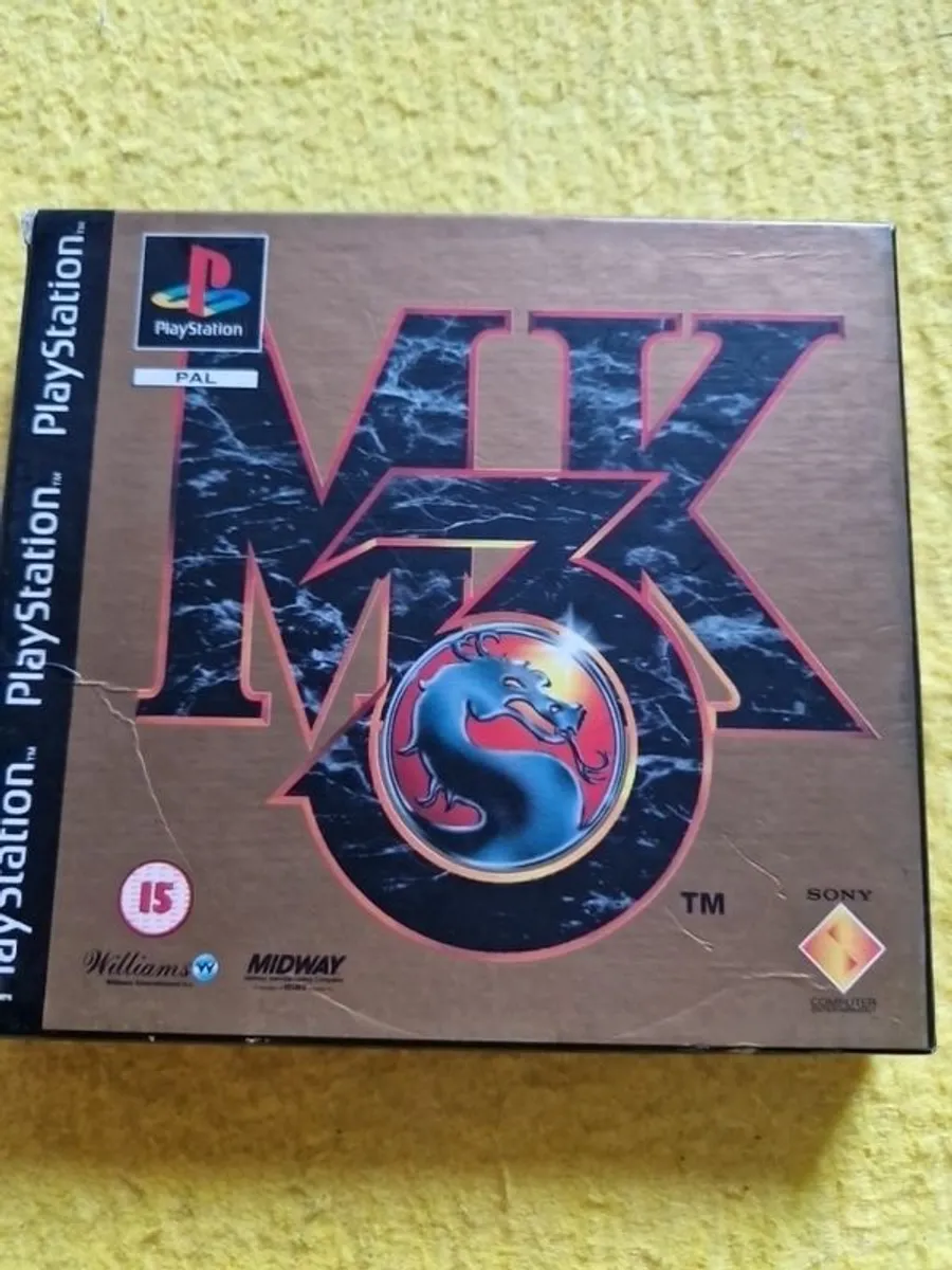 Mortal Kombat 3 PlayStation1 Ps1 PlayStation2 Ps2 games Original - Image 2