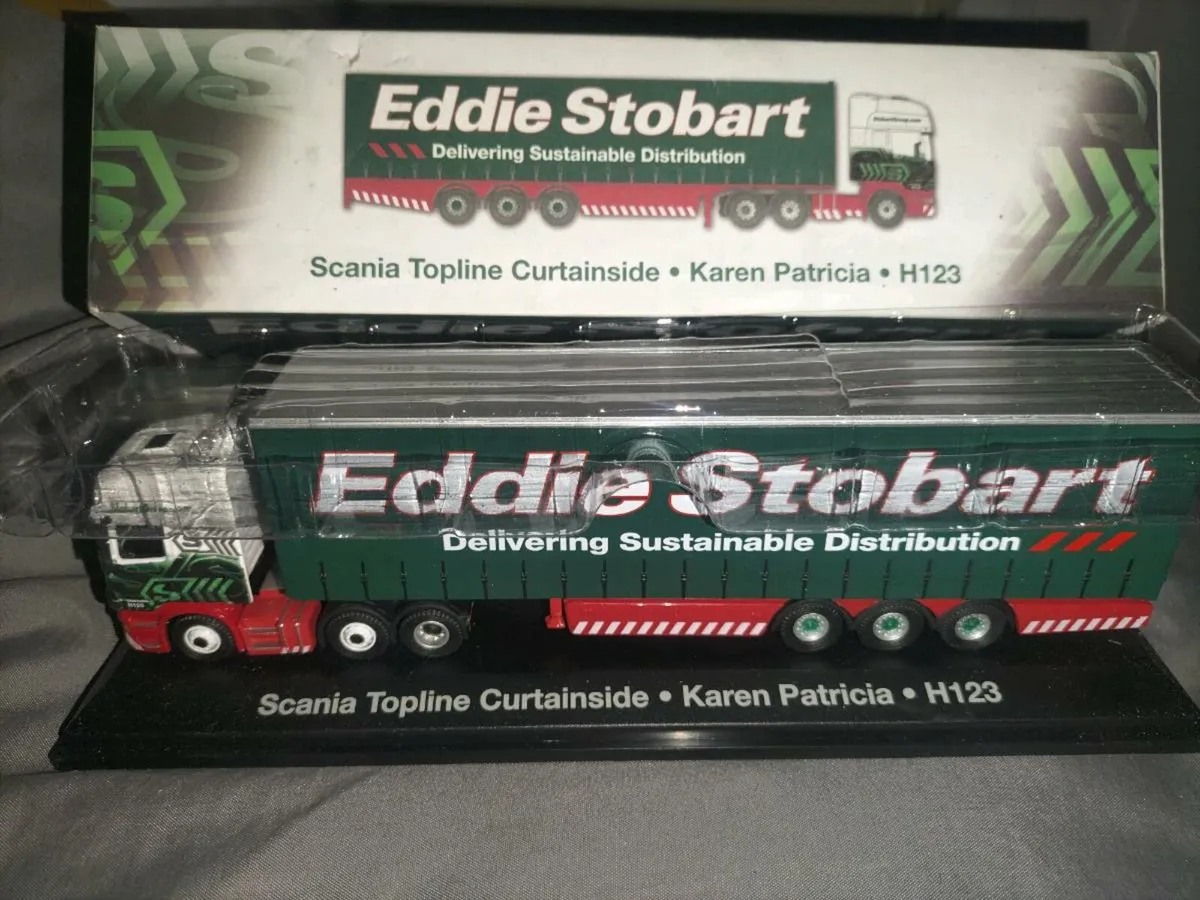 EIDDIE STOBBART SCANIA DIE. CAST MODEL
