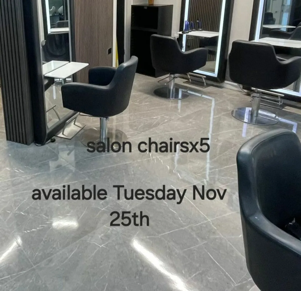 Salon Chairs Cork
