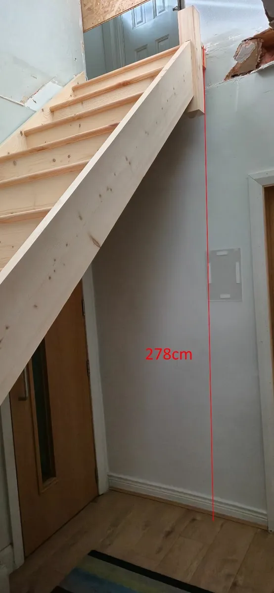 Solid Wooden Staircase - Excellent Condition - Image 3