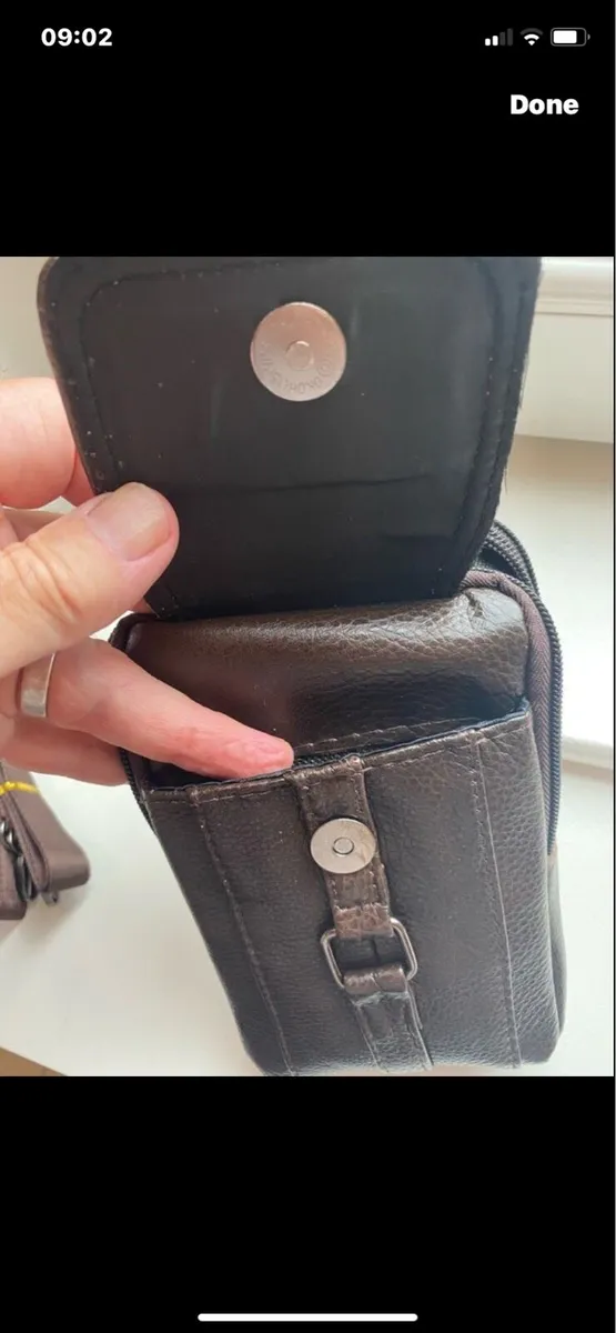New- Leather shoulder Waist Bag - Image 3
