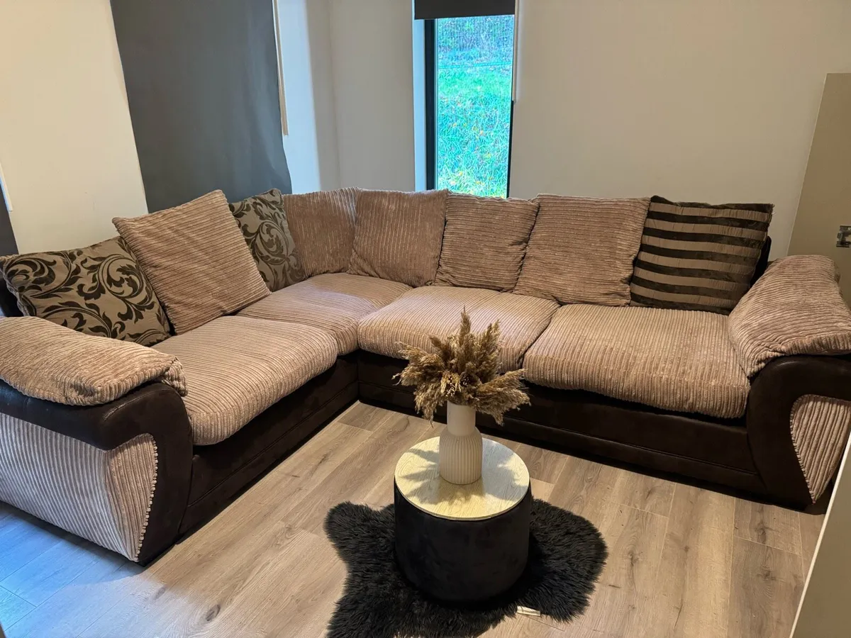 Cheap DFS corner sofa delivery extra - Image 1