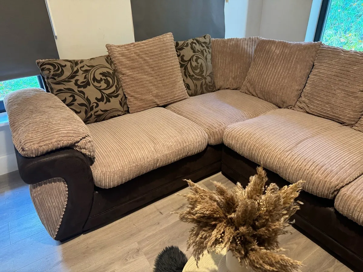 Cheap DFS corner sofa delivery extra - Image 3