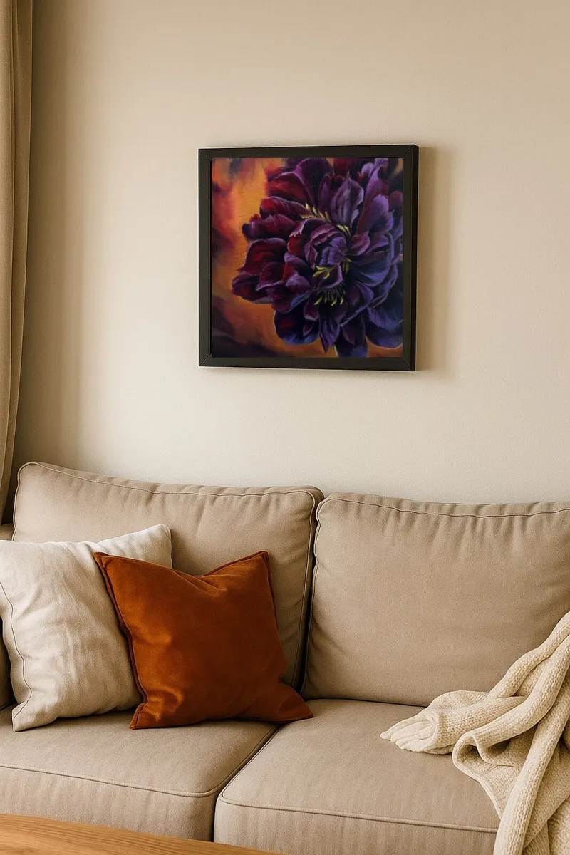 Oil painting gift flowers - Image 1