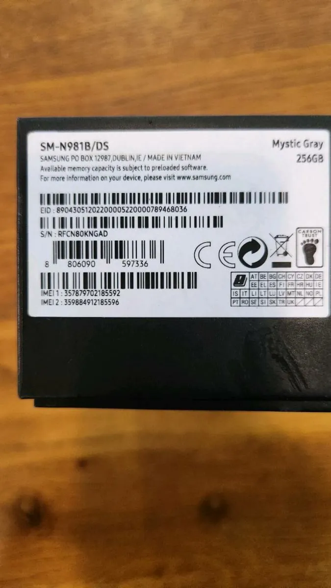 Samsung Note 20 256gb - Image 2