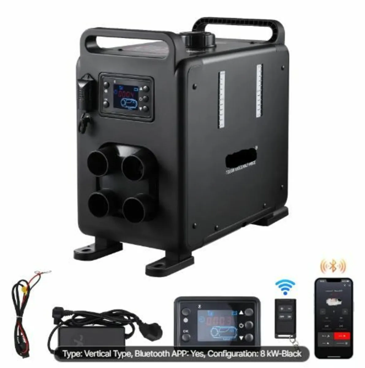 8KW Diesel Heater, 12V/24V All in One - Image 1