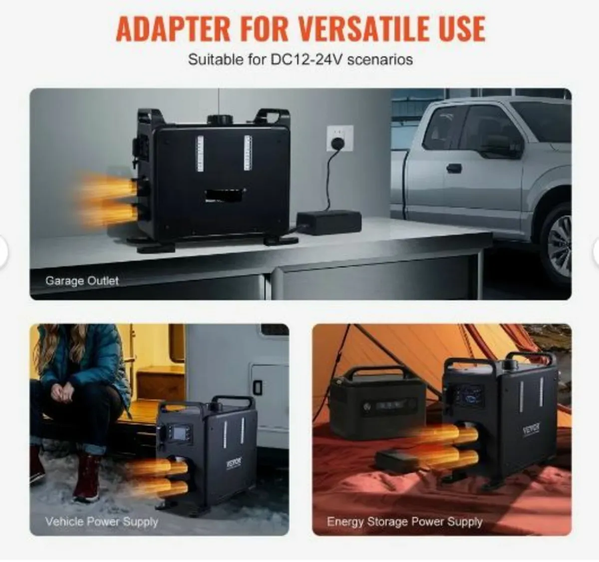 8KW Diesel Heater, 12V/24V All in One - Image 3