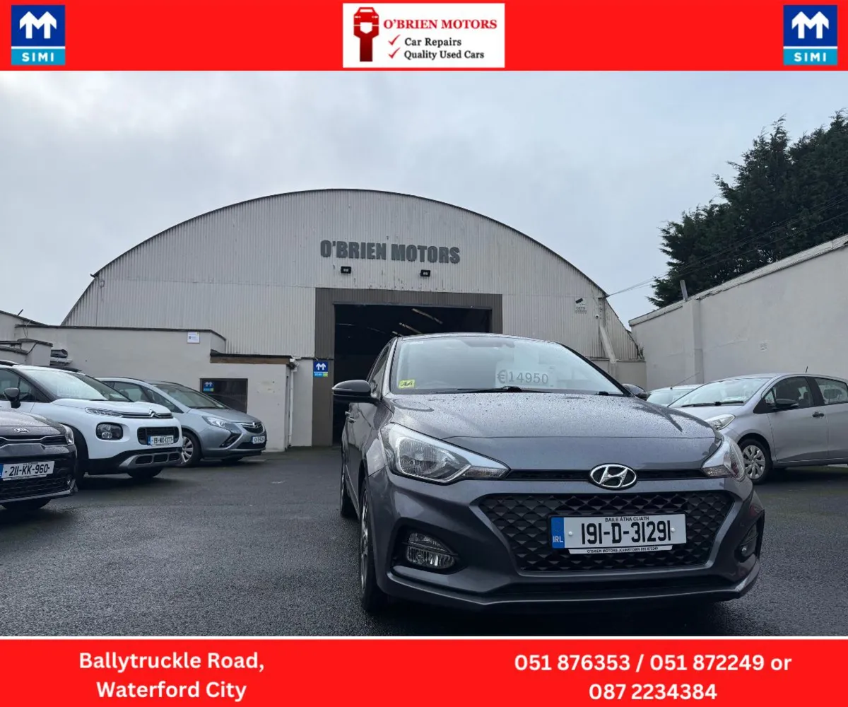 2019 Hyundai 1.20, Grey, 5 Door , Hatchback, - Image 1