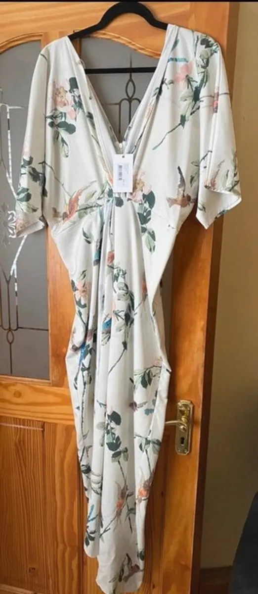 Kimono Maxi Dress - Image 1