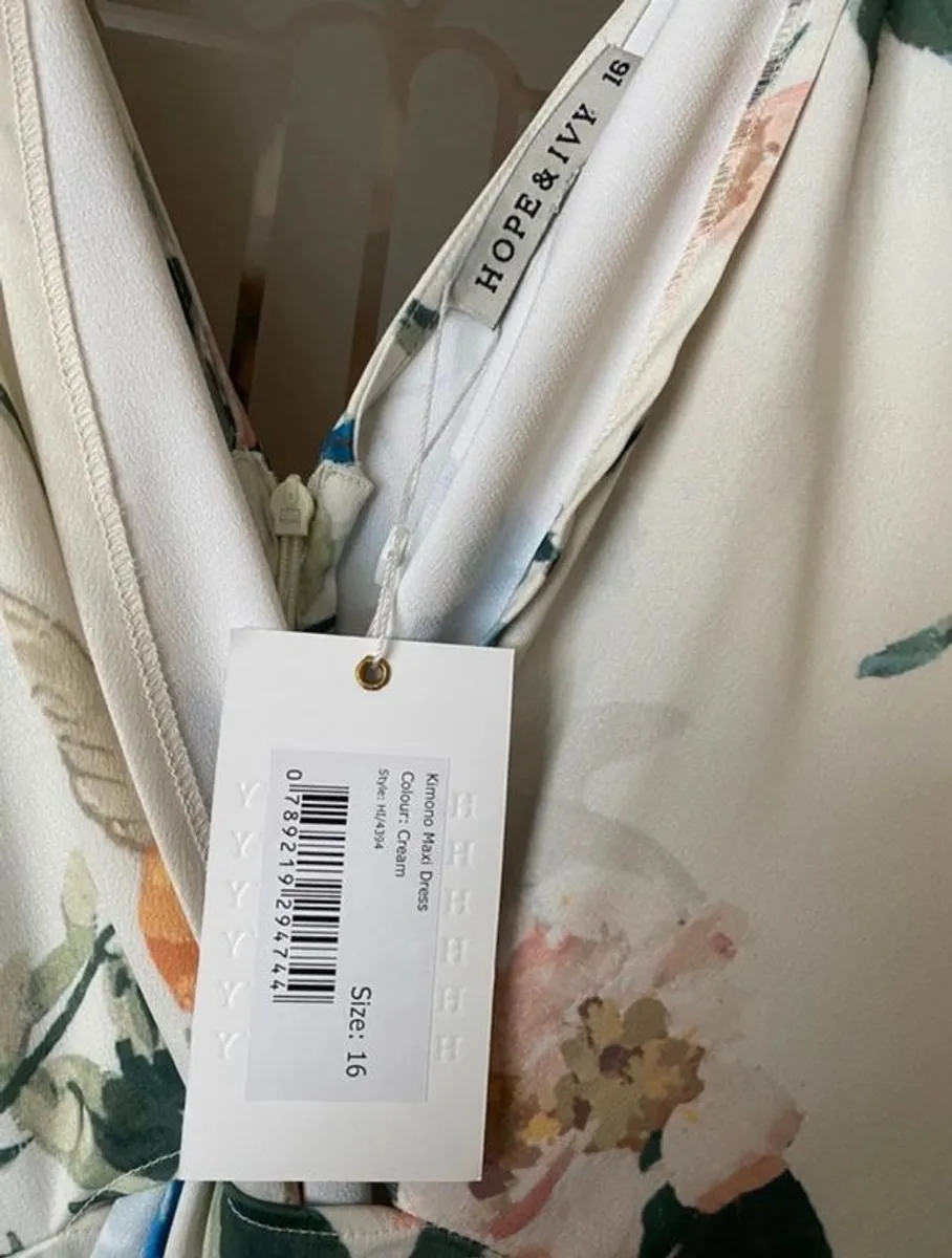 Kimono Maxi Dress - Image 4