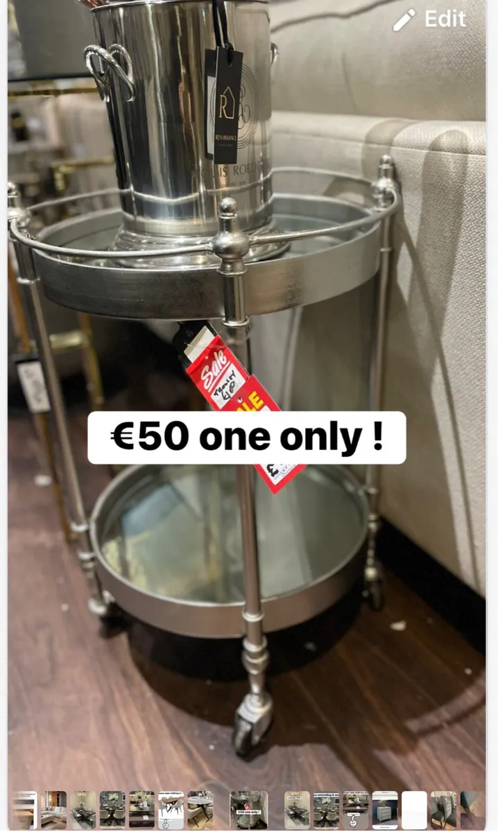 Drinks trolley for the party season - Image 1