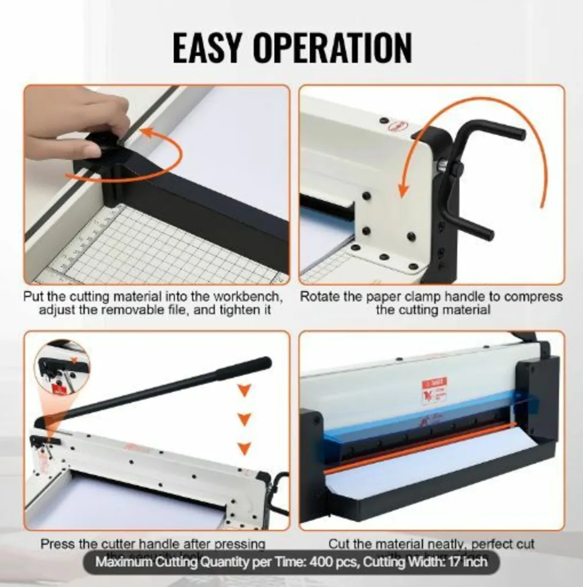 Paper Cutter 43.2 cm A3 Guillotine Paper Trimmer - Image 2