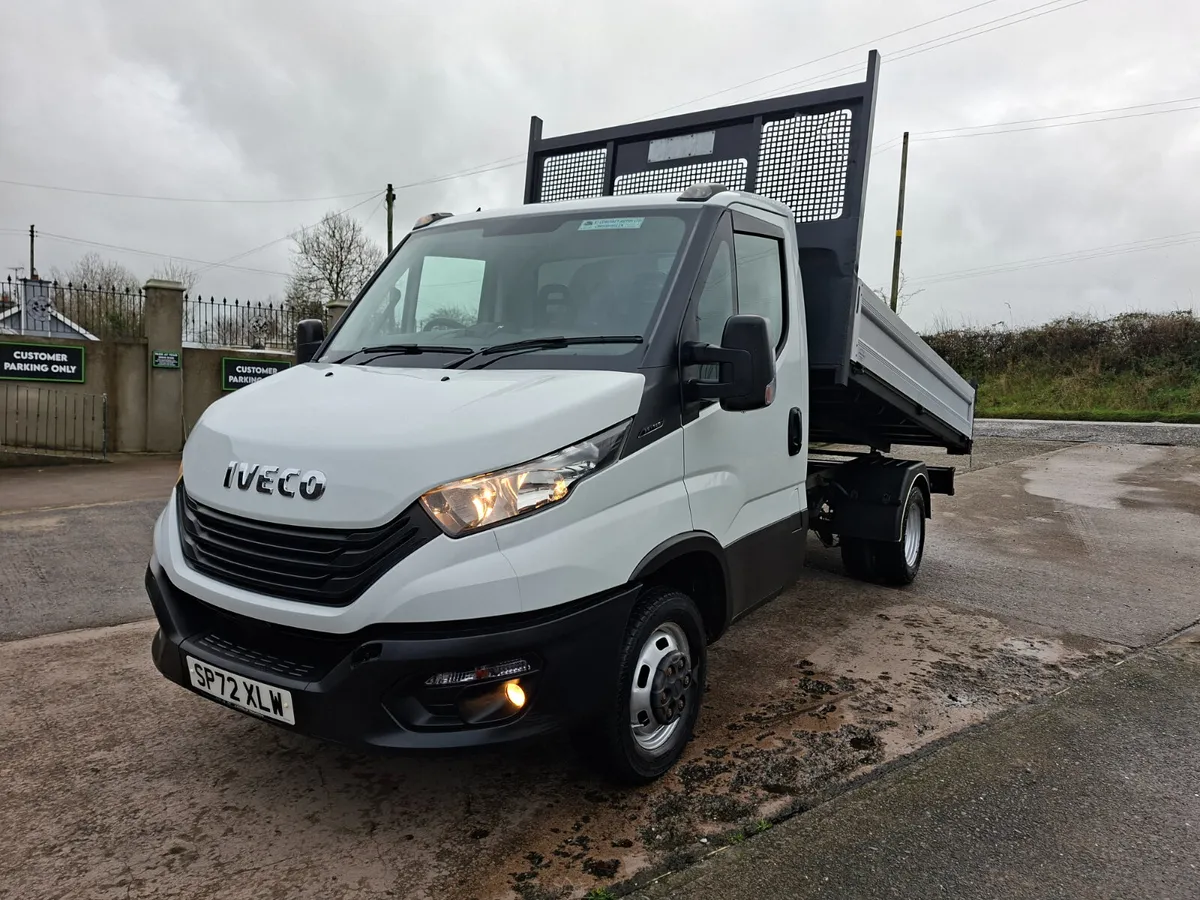 7000 KG TOWING LATE 2022 IVECO 35C14 10F6 TIPPER - Image 3
