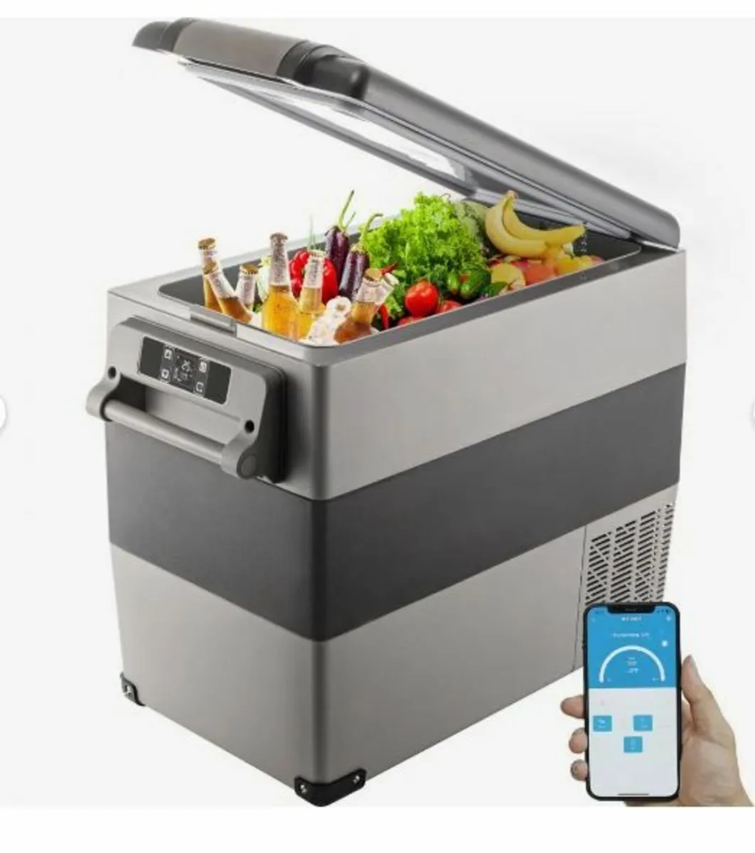 Car Refrigerator 55L Compressor Portable - Image 1