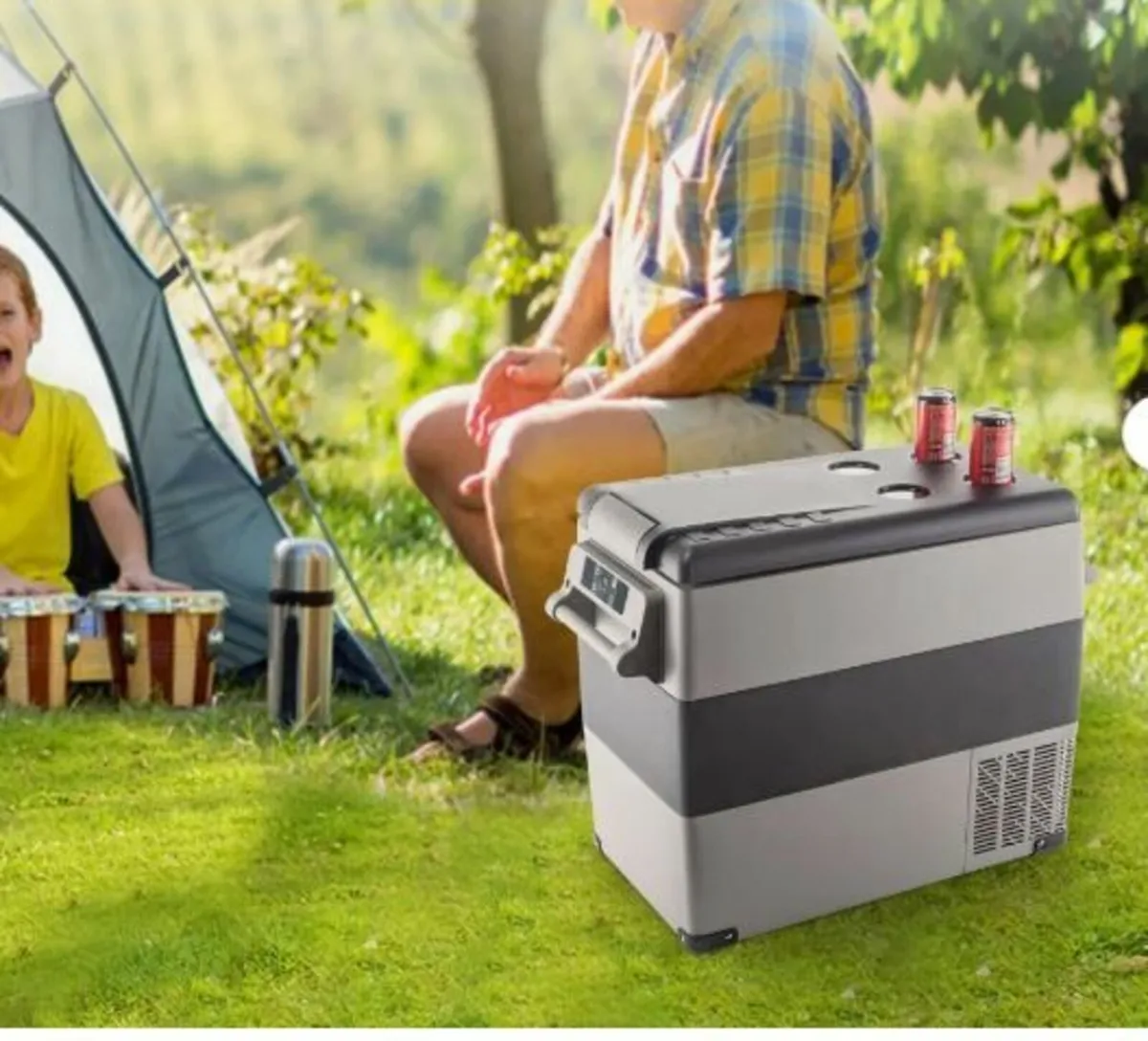 Car Refrigerator 55L Compressor Portable - Image 3