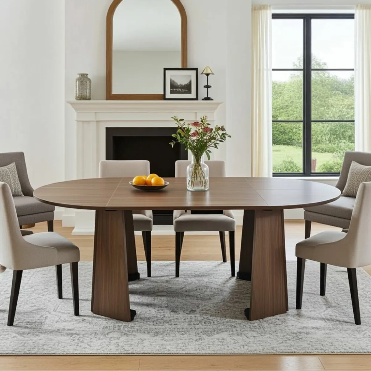 The  Extendable Round Dining Table 140 or 180cm - Image 3