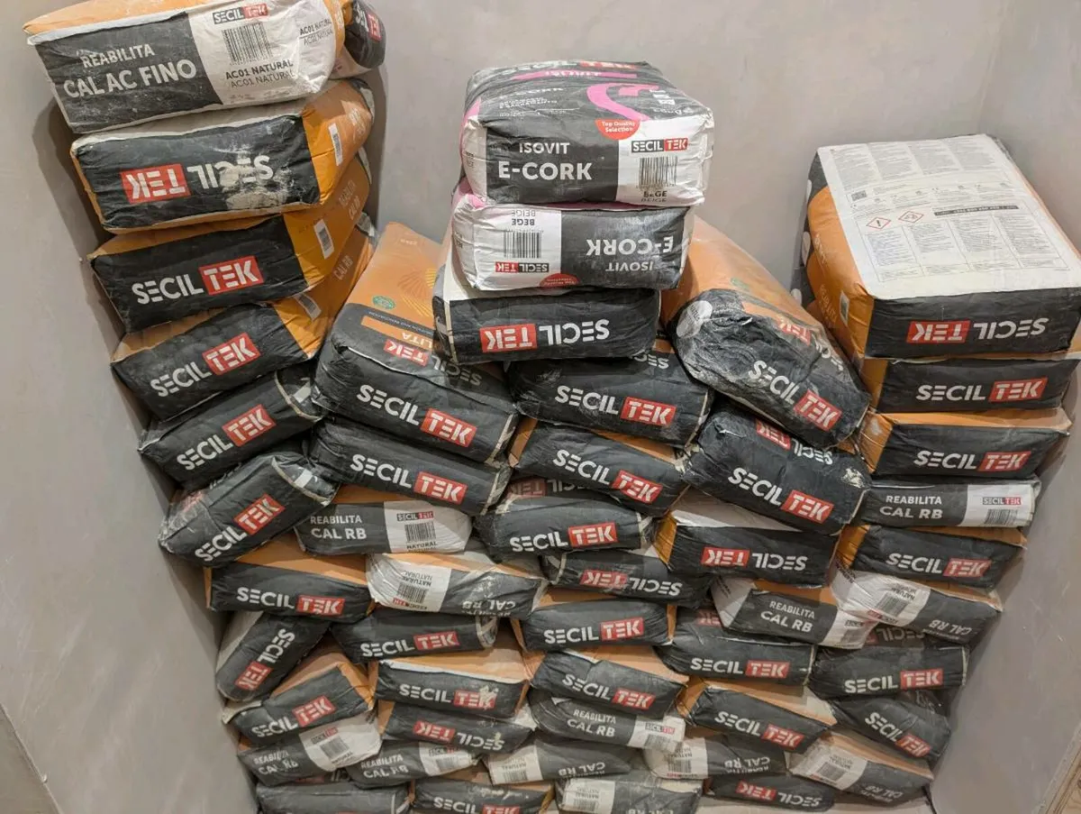 Lime render bags - SecilTek - Image 1