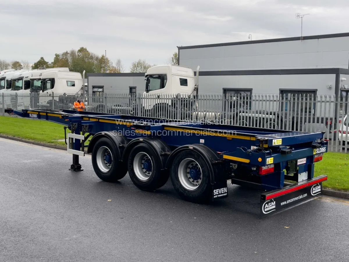 2021 DENNISON SLIDING SKELETAL TRAILER - C553250 - Image 4