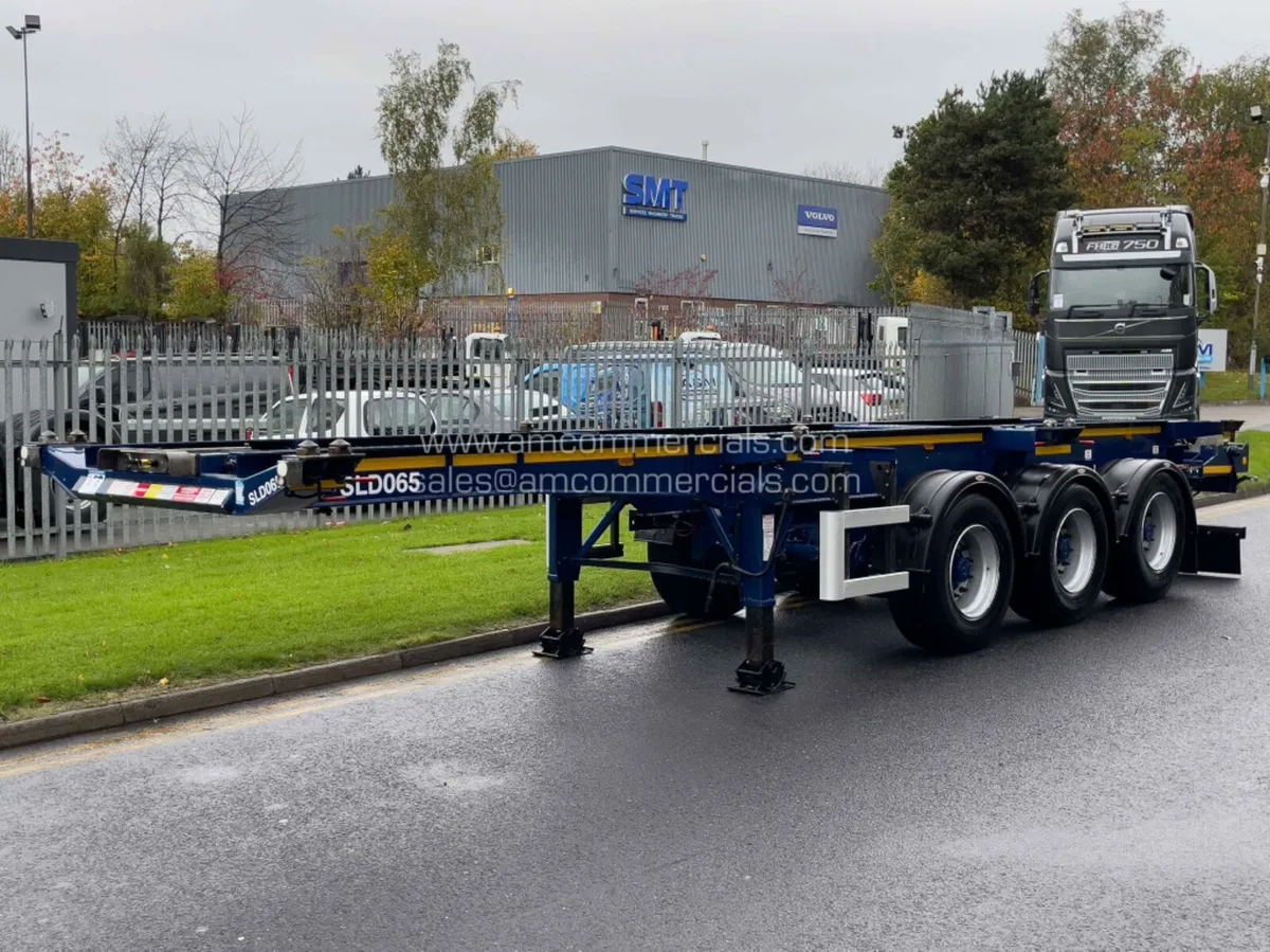 2021 DENNISON SLIDING SKELETAL TRAILER - C553250 - Image 3