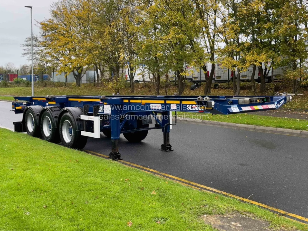 2021 DENNISON SLIDING SKELETAL TRAILER - C553250 - Image 1