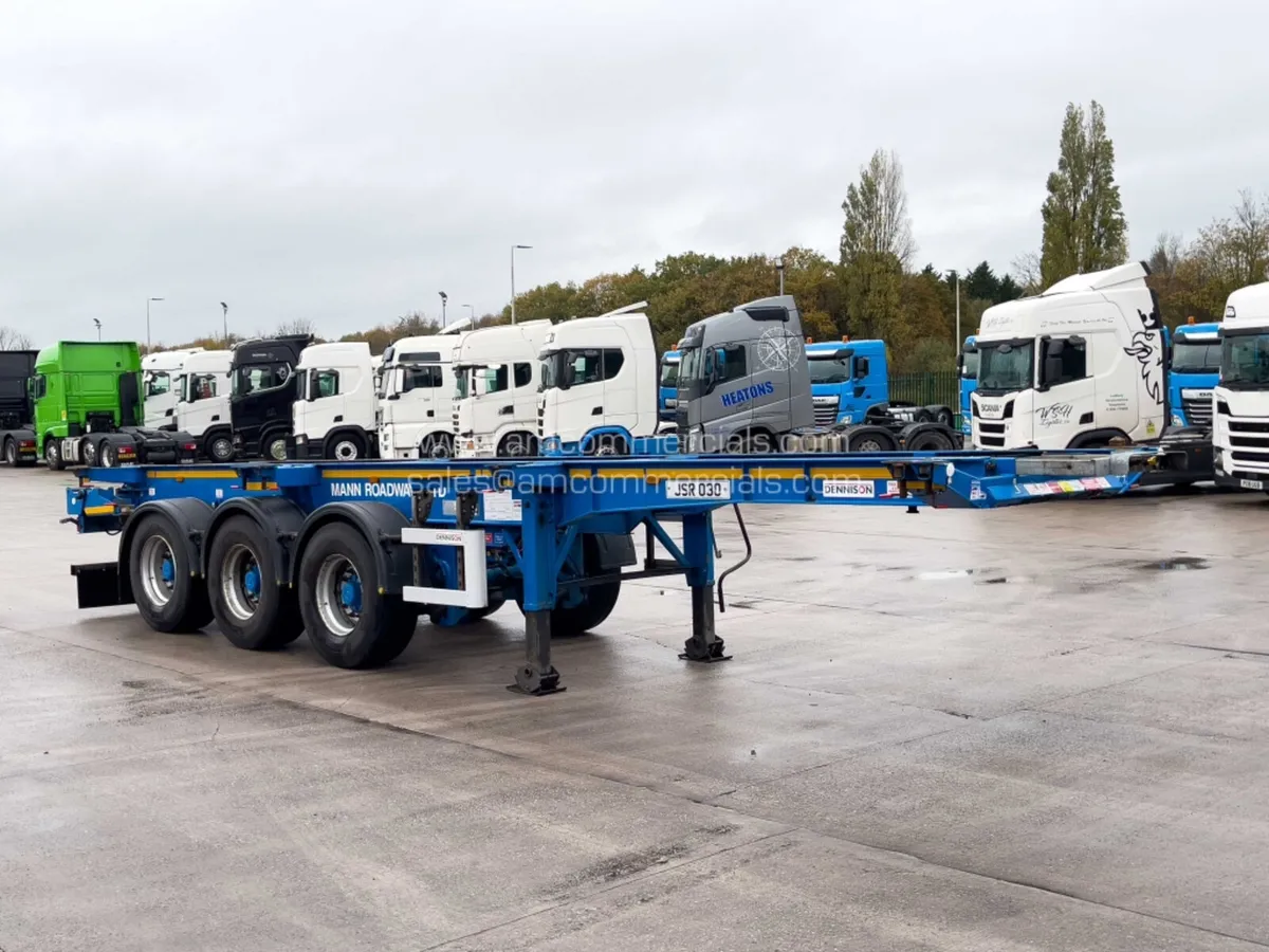 2018 DENNISON SLIDING SKELETAL TRAILER - C478406 - Image 2