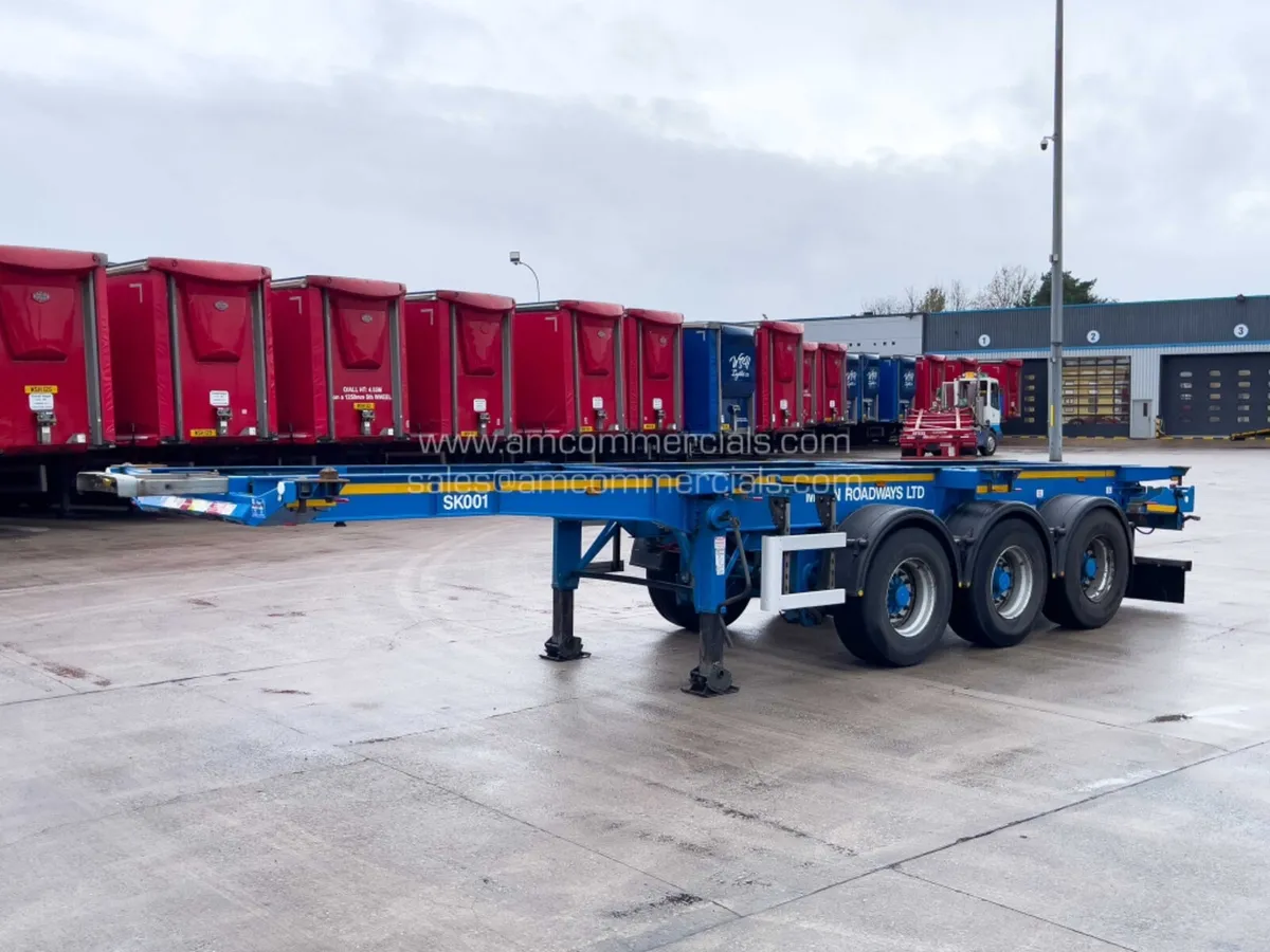 2018 DENNISON SLIDING SKELETAL TRAILER - C478406 - Image 4