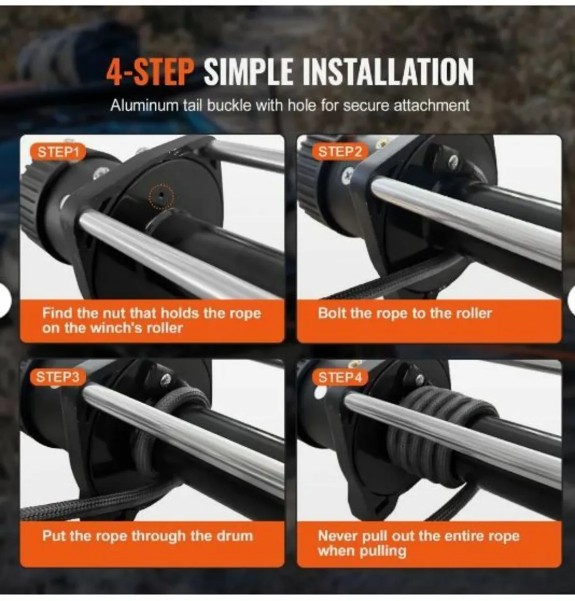 Synthetic Winch Rope - Image 2