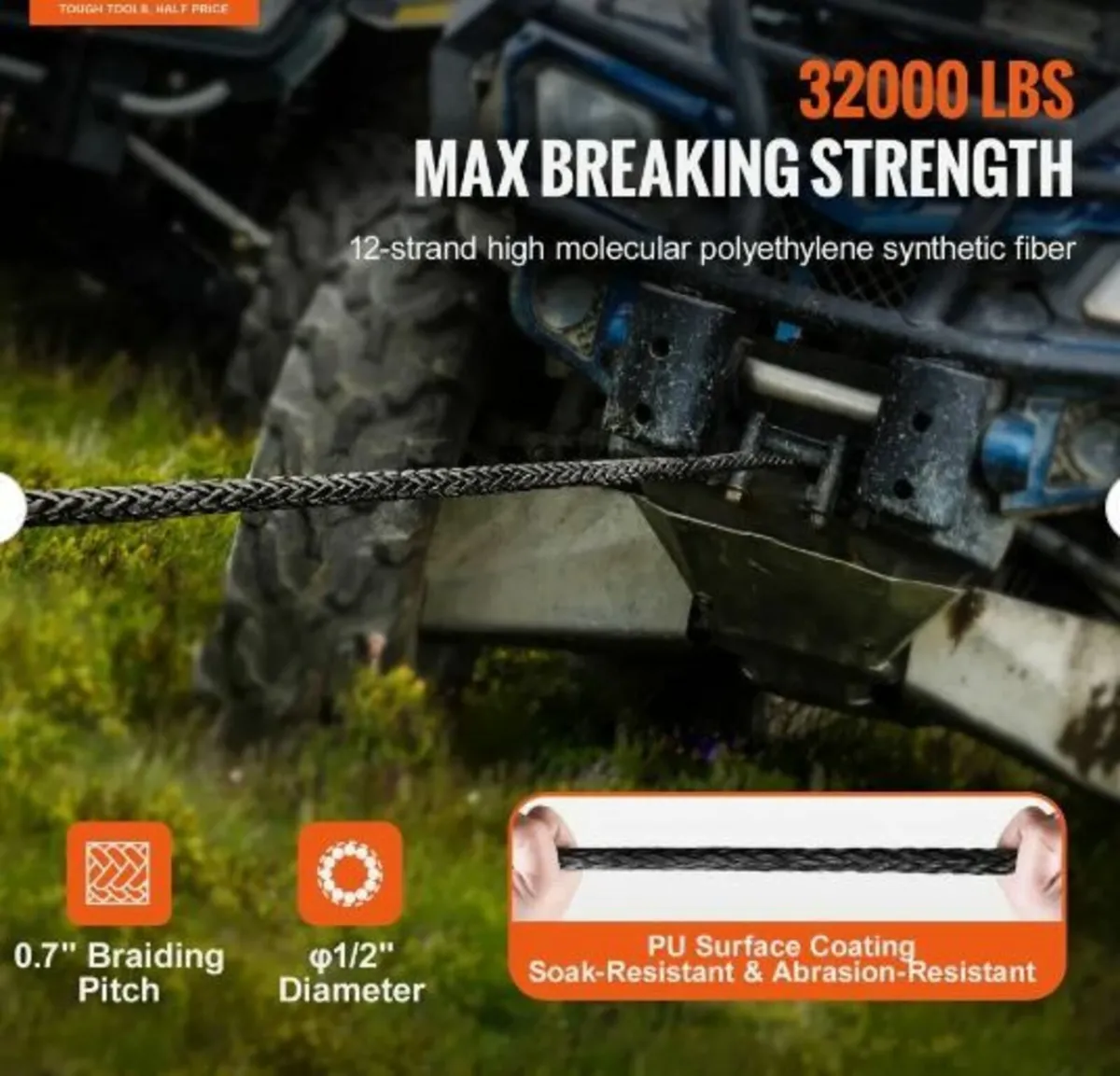 Synthetic Winch Rope - Image 4