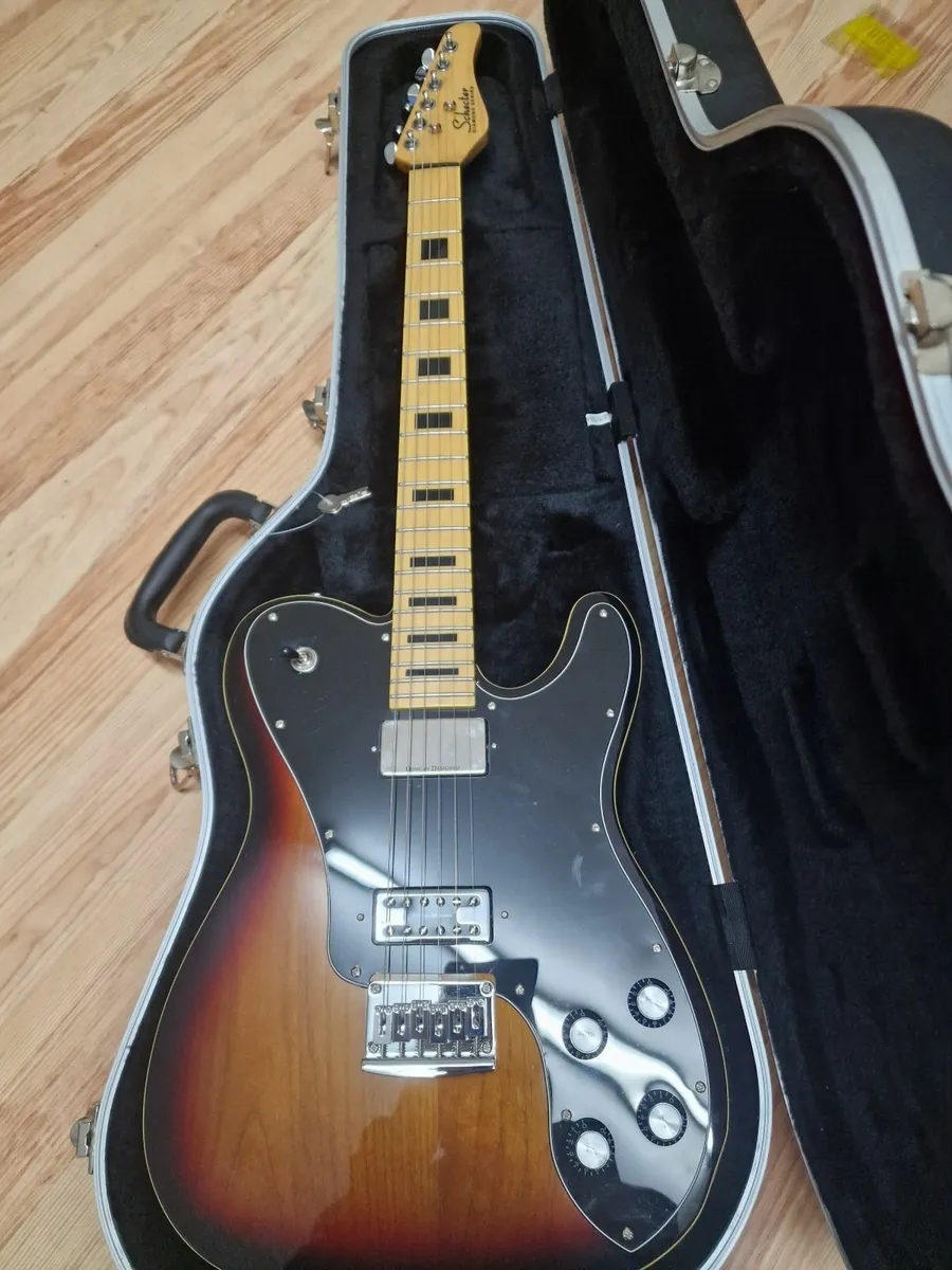 2007 Schecter fastback Guitar - Image 1