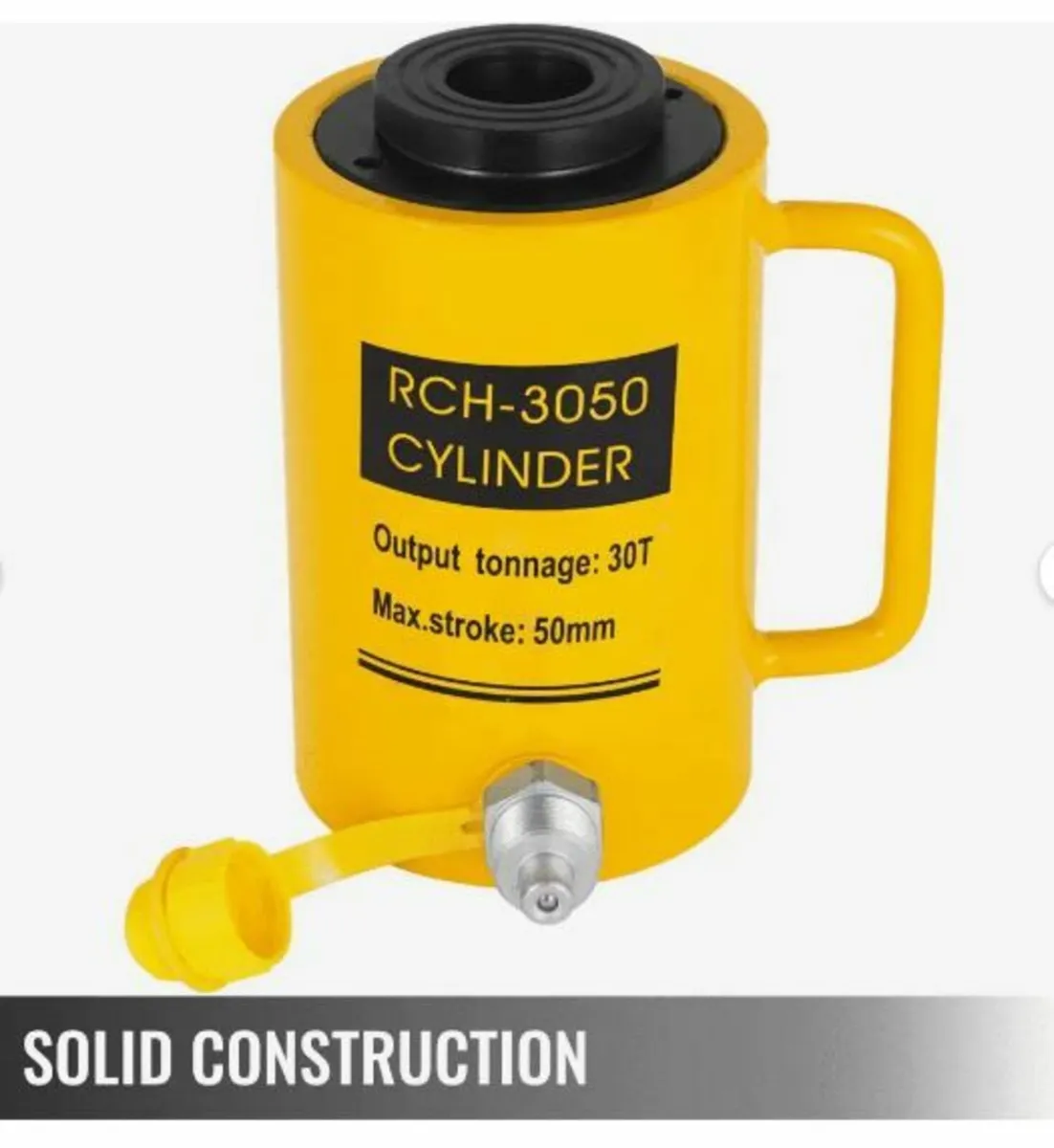 30T/66000LBS Hollow Hydraulic Cylinder Jack - Image 3