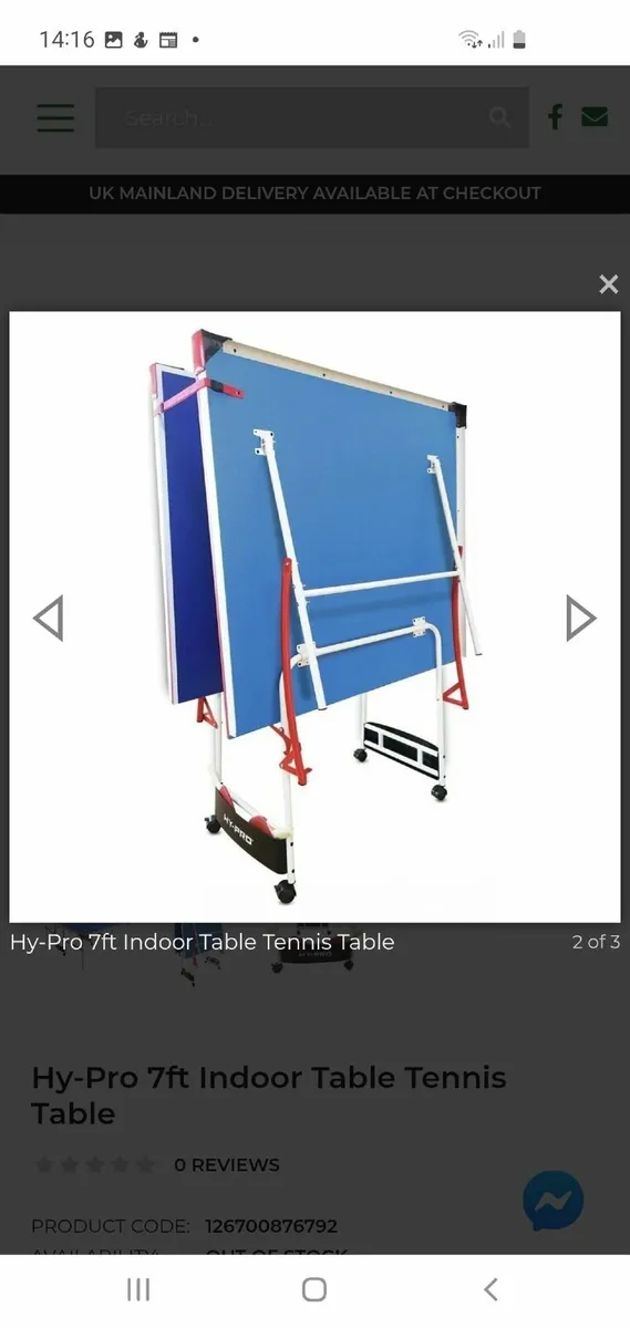 Table Tennis Table - Image 2