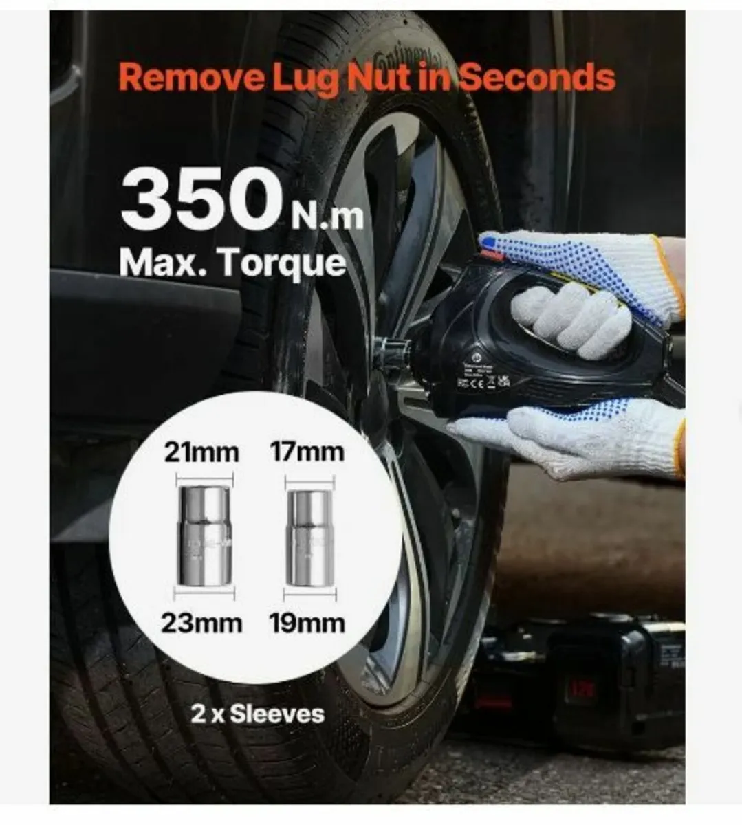 Electric Car Jack, 5 Tons /11000 lbs - Image 2