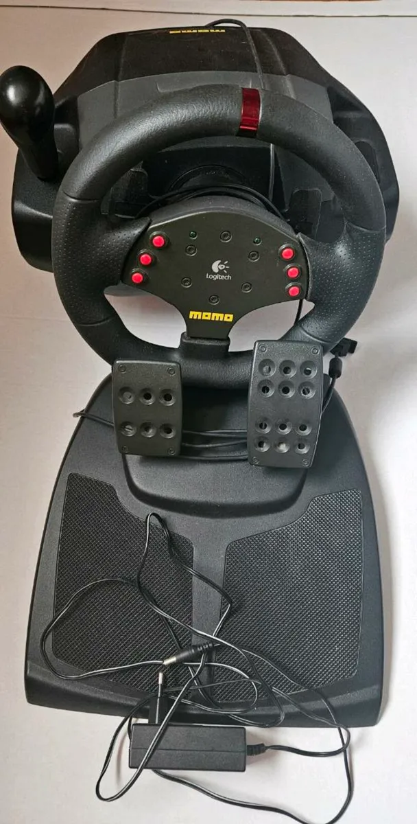 Logitech MONO Racing Wheel with full Force Feedbac