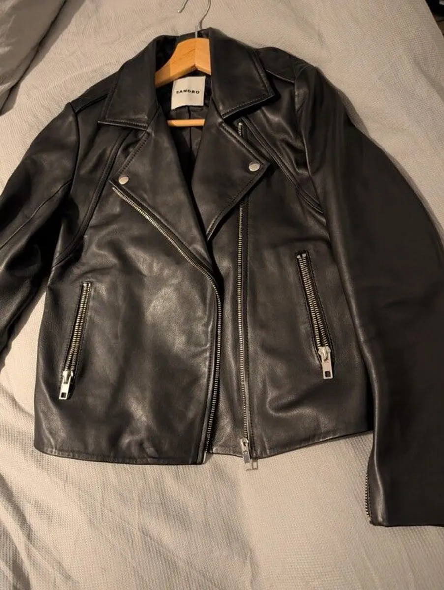 Sandro lamb leather jacket - Image 1