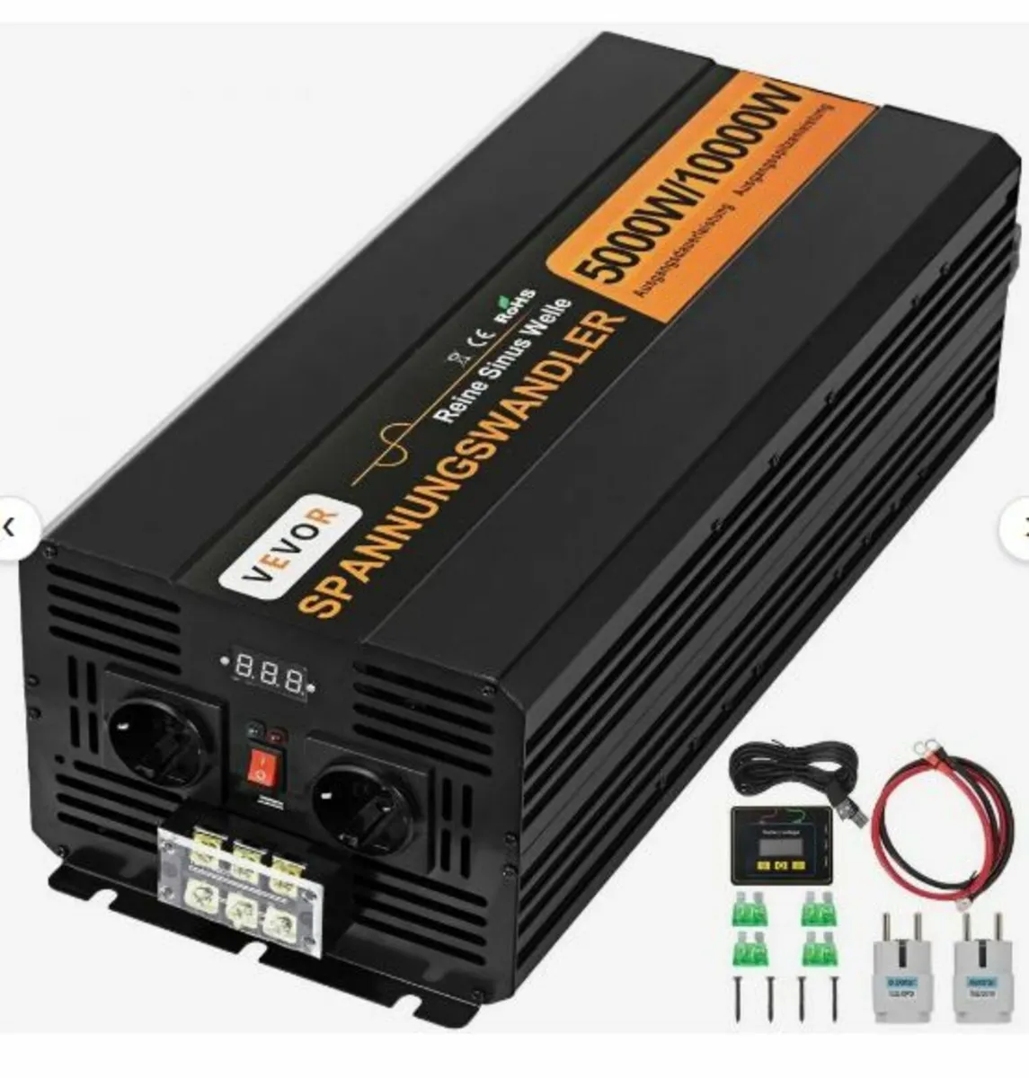 Pure Sine Wave Power Inverter 5000W 24V - Image 1