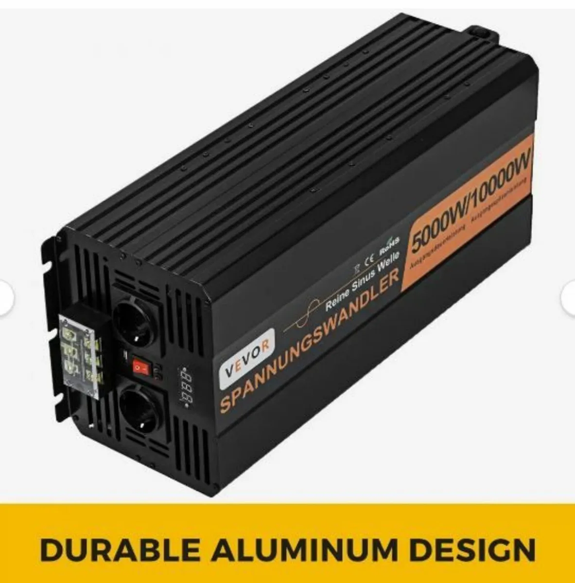 Pure Sine Wave Power Inverter 5000W 24V - Image 4