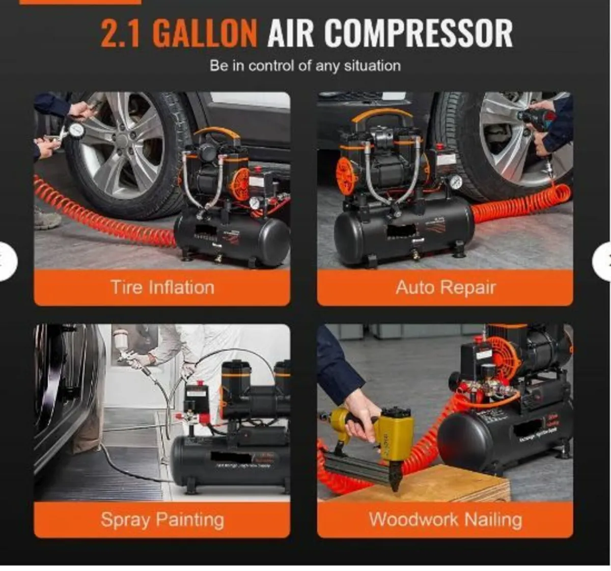 Air Compressor 7.9 L 900W - Image 4