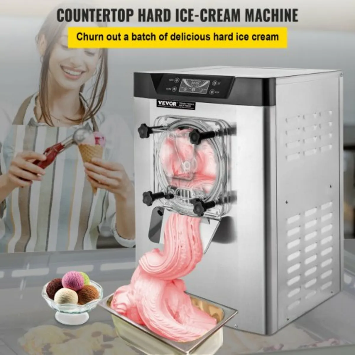 Commercial Hard Ice Cream Machine 3.5-4.4 UK Gallo - Image 4