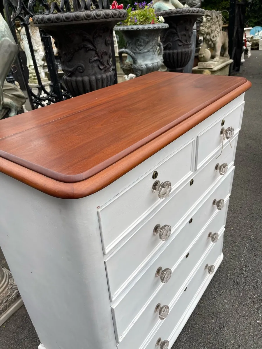 Antique chest of drawers - Image 4