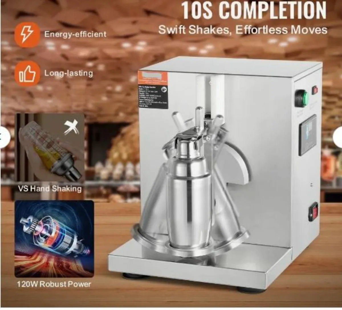 Milkshake Maker Machine, 120W - Image 2