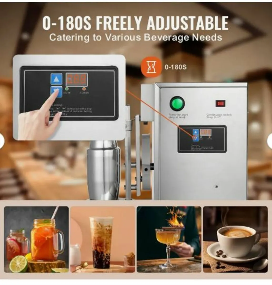 Milkshake Maker Machine, 120W - Image 4