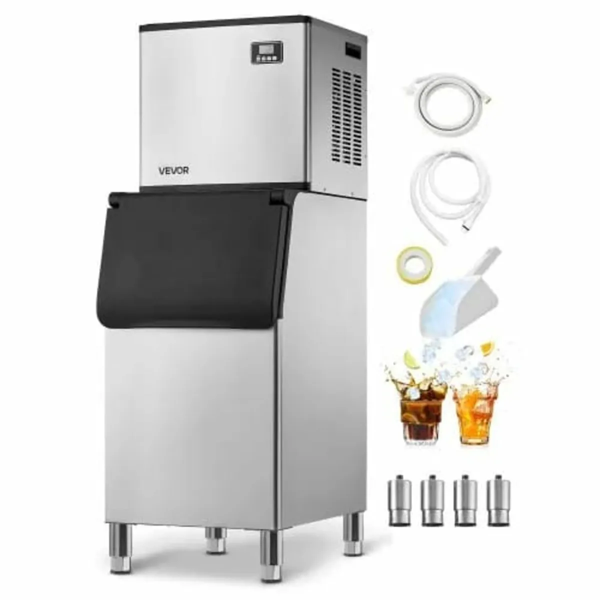 Commercial Ice Maker Machine, 181.4 kg/24H Ice-Mak - Image 1