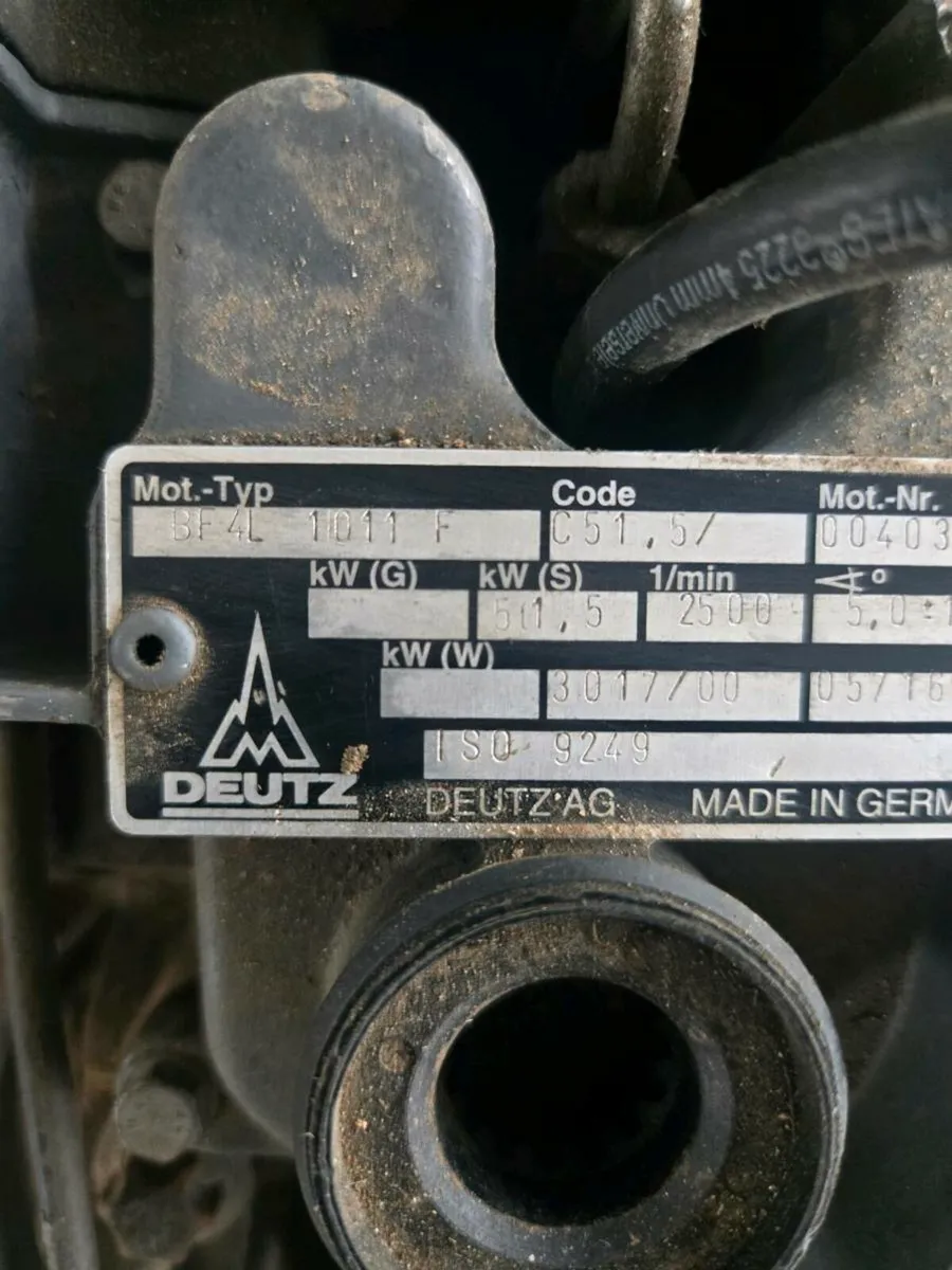 Deutz BF4L1011F engine wanted - Image 2