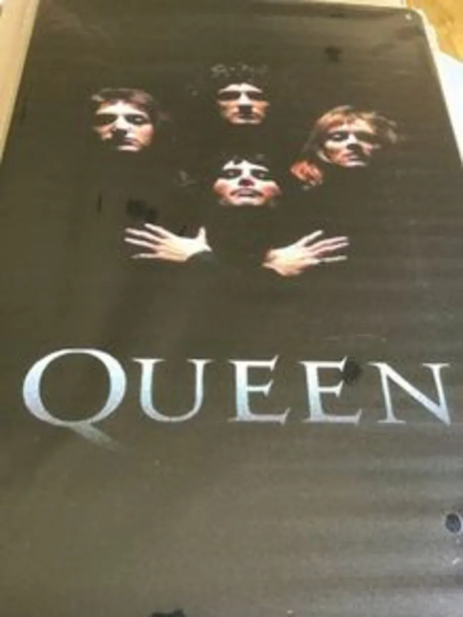 Queen Metal Plaque