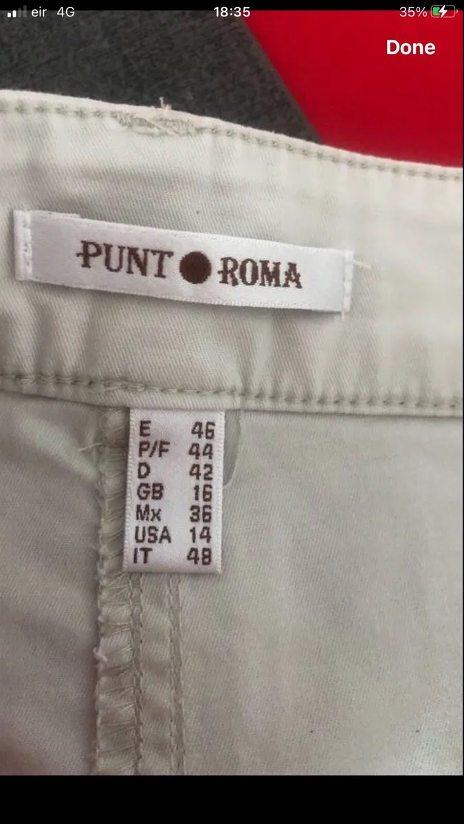 Ladies  stunning trousers size 16 €5 - Image 4