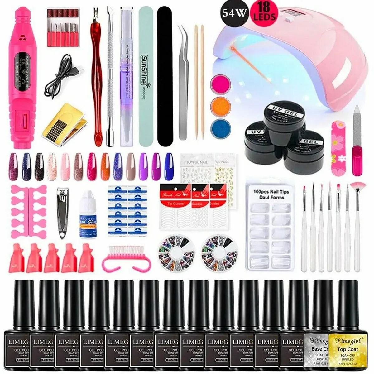 Gel Nail Set - Medium - Image 1