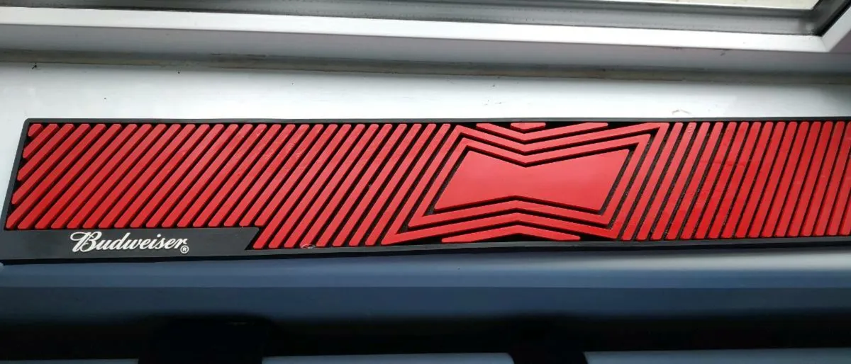 New Budweiser drip mat runner - Image 1